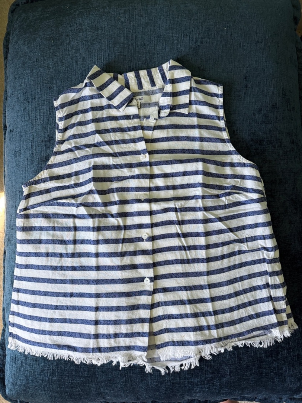 Striped madewell summer tank